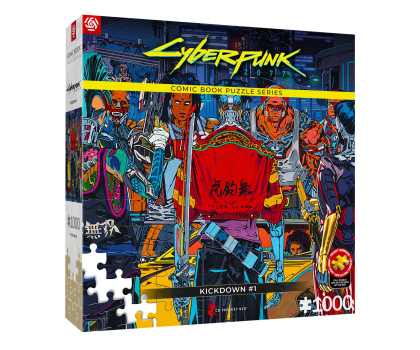 Puzzle z gier Good Loot Comic Book Puzzle: Cyberpunk 2077 Kickdown